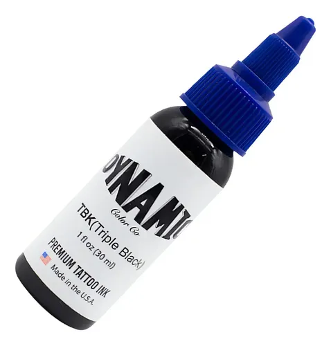 Tinta Dynamic negra para tatuaje en Bogotá